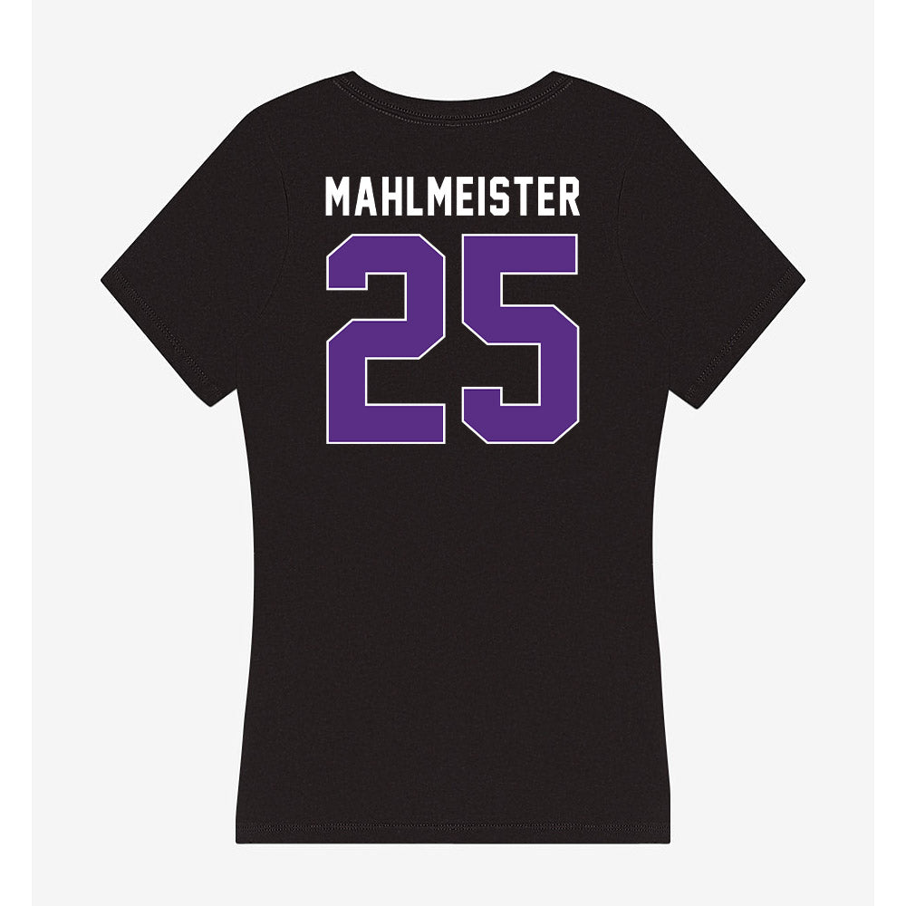 Northwestern - NCAA Men's Soccer : Seth Mahlmeister - Women's V-Neck T-Shirt-1