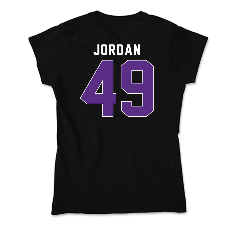 Northwestern - NCAA Football : Amare Jordan - Soft Style Women’s T-Shirt-1