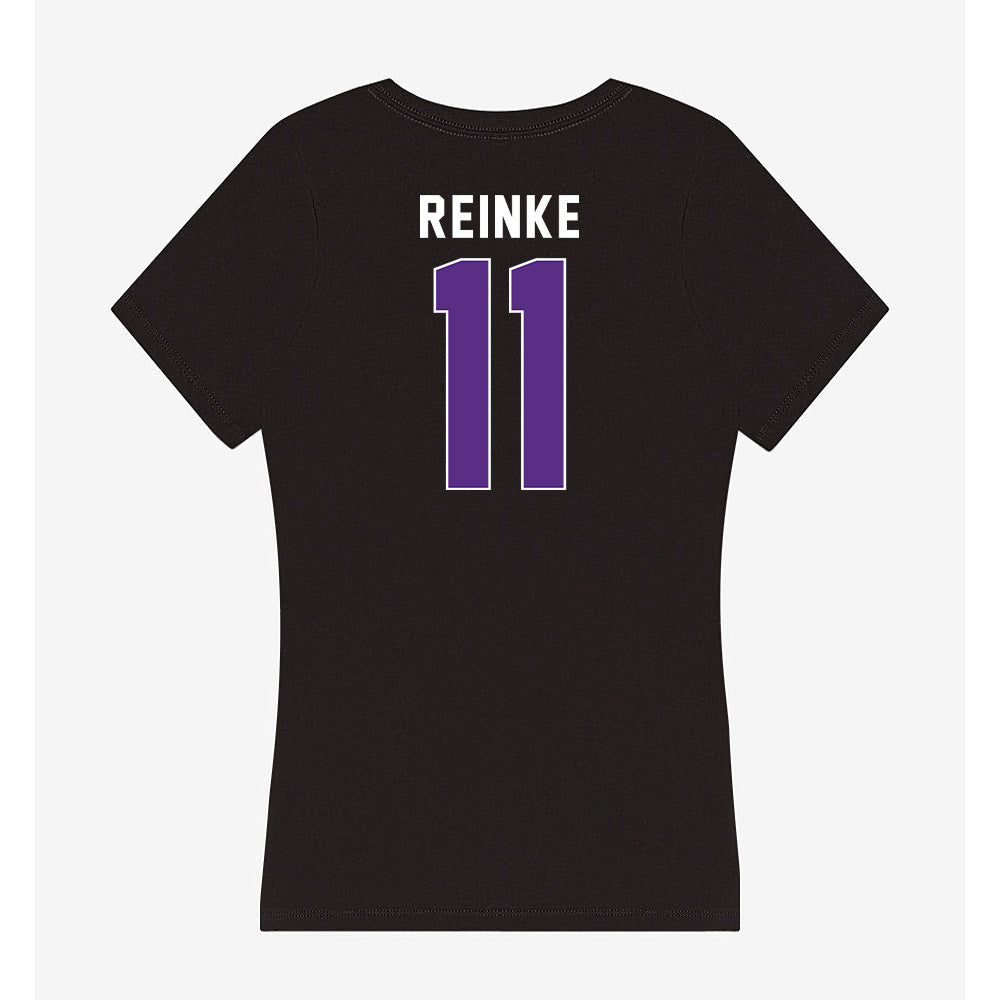 Northwestern - NCAA Football : Keaton Reinke - Women's V-Neck T-Shirt-1