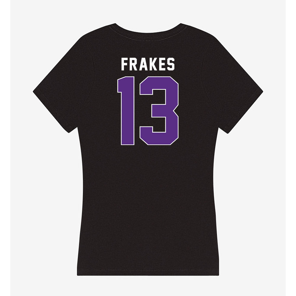 Northwestern - NCAA Football : Gavin Frakes - Women's V-Neck T-Shirt-1