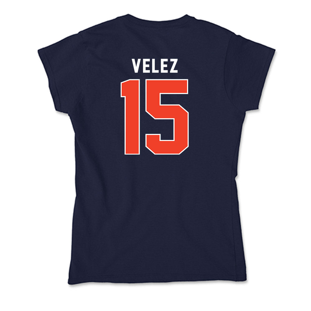 Syracuse - NCAA Women's Basketball : Angelica Velez - Soft Style Women’s T-Shirt-1