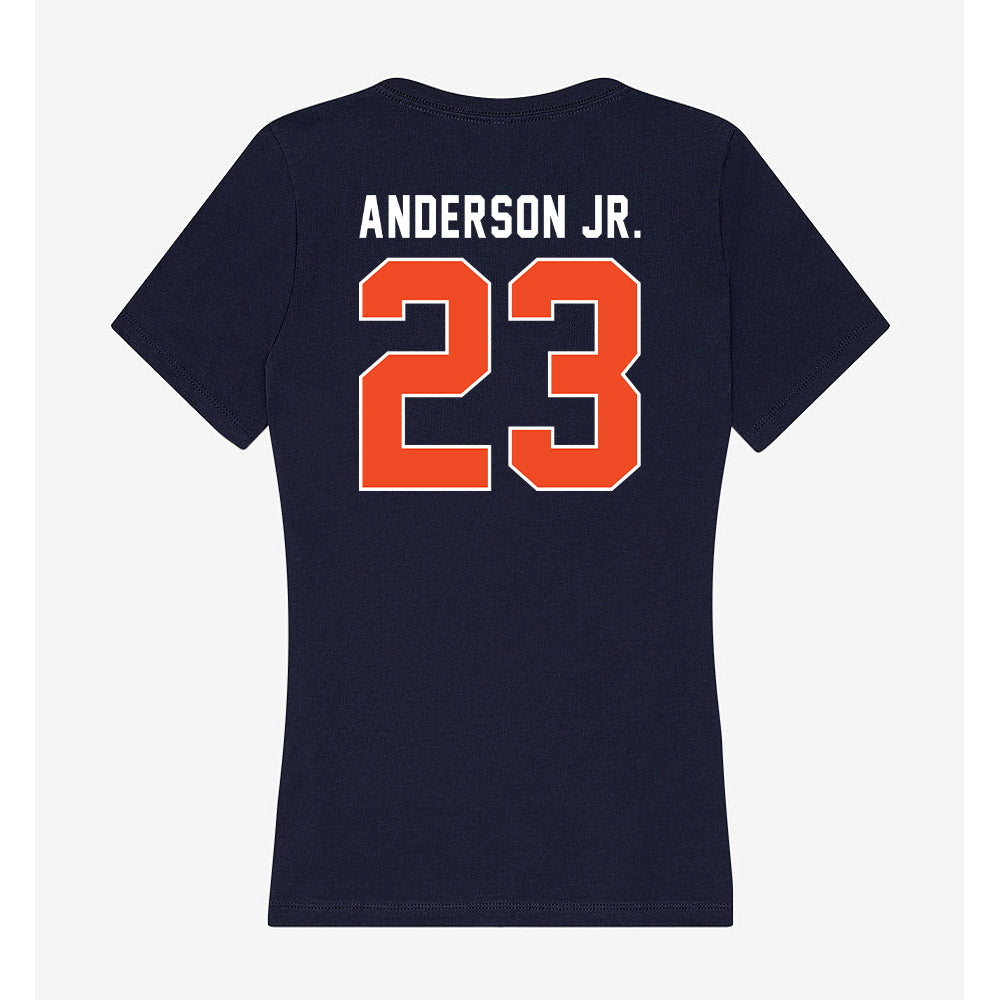 Syracuse - NCAA Football : Shavane Anderson Jr. - Women's V-Neck T-Shirt-1