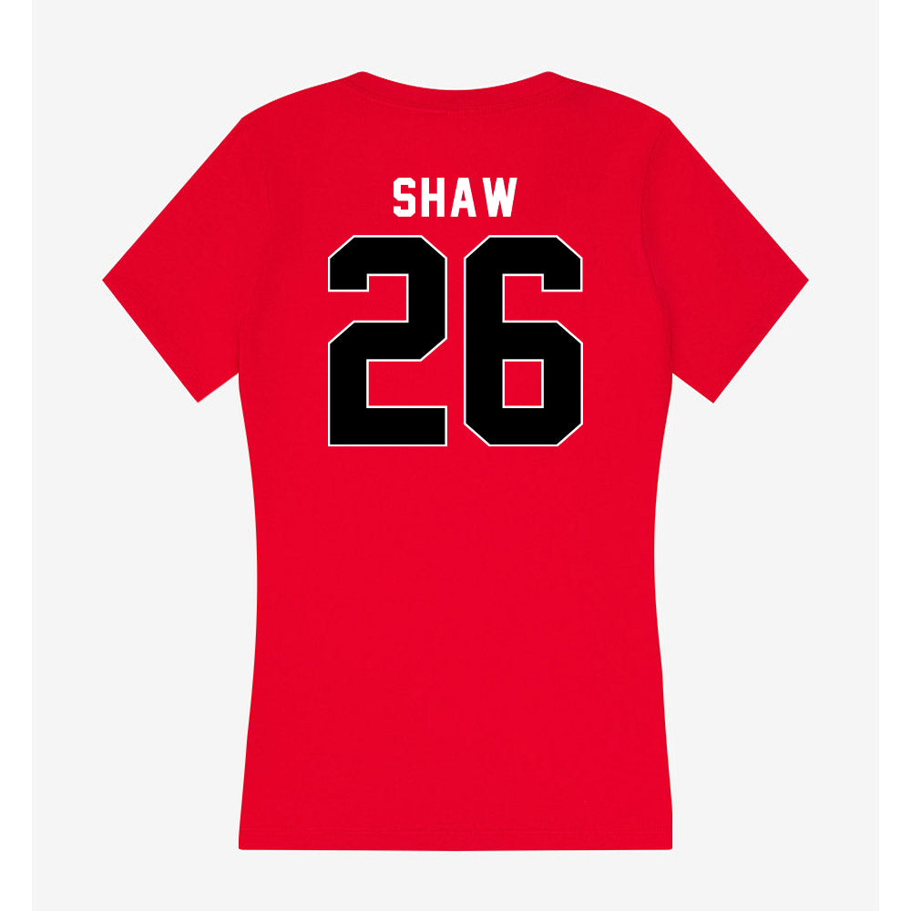 Houston - NCAA Football : Jamaal Shaw - Women's V-Neck T-Shirt-1