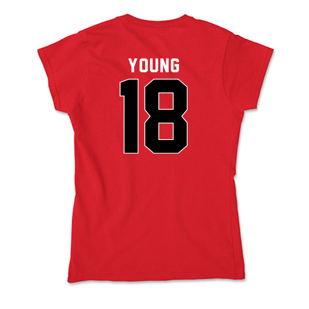 Houston - NCAA Football : Koby Young - Soft Style Women’s T-Shirt-1