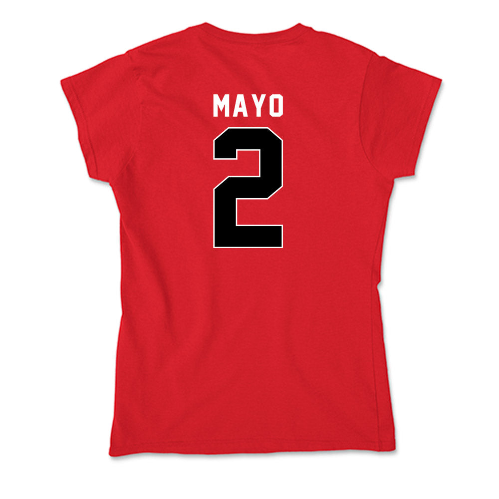 Houston - NCAA Football : Jalen Mayo - Soft Style Women’s T-Shirt-1