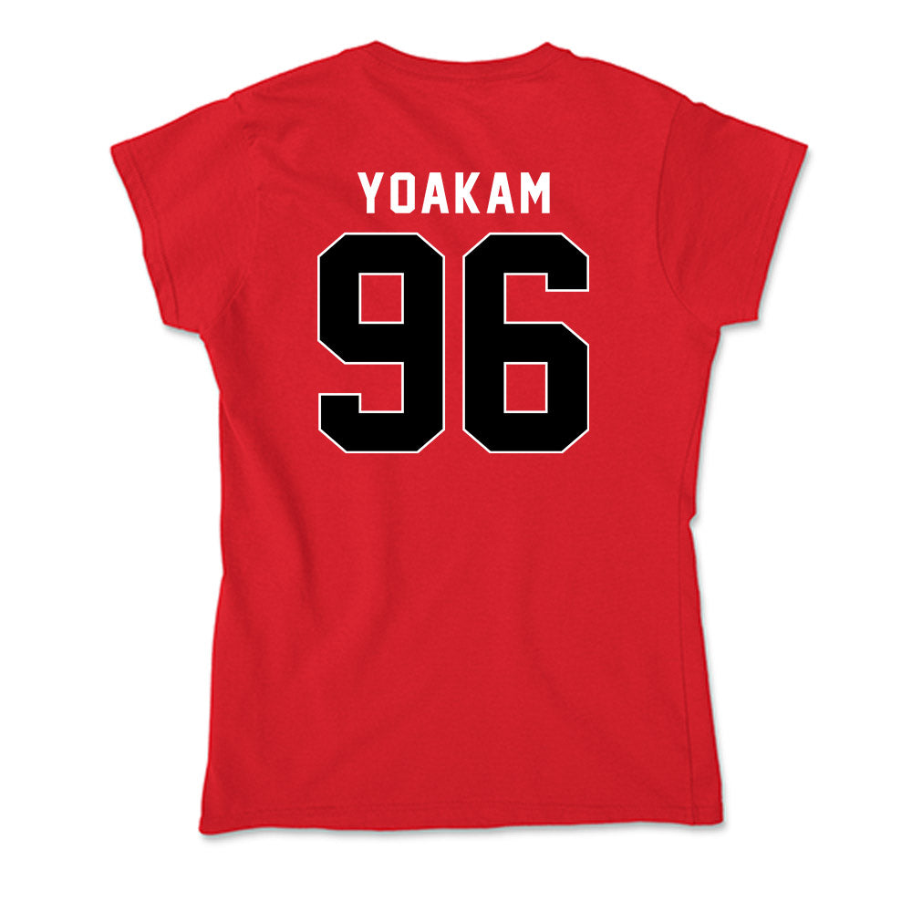 Houston - NCAA Football : Zac Yoakam - Soft Style Women’s T-Shirt-1