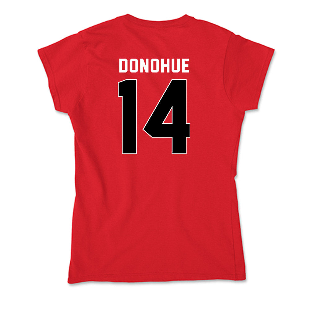 Houston - NCAA Women's Soccer : Morgan Donohue - Soft Style Women’s T-Shirt-1