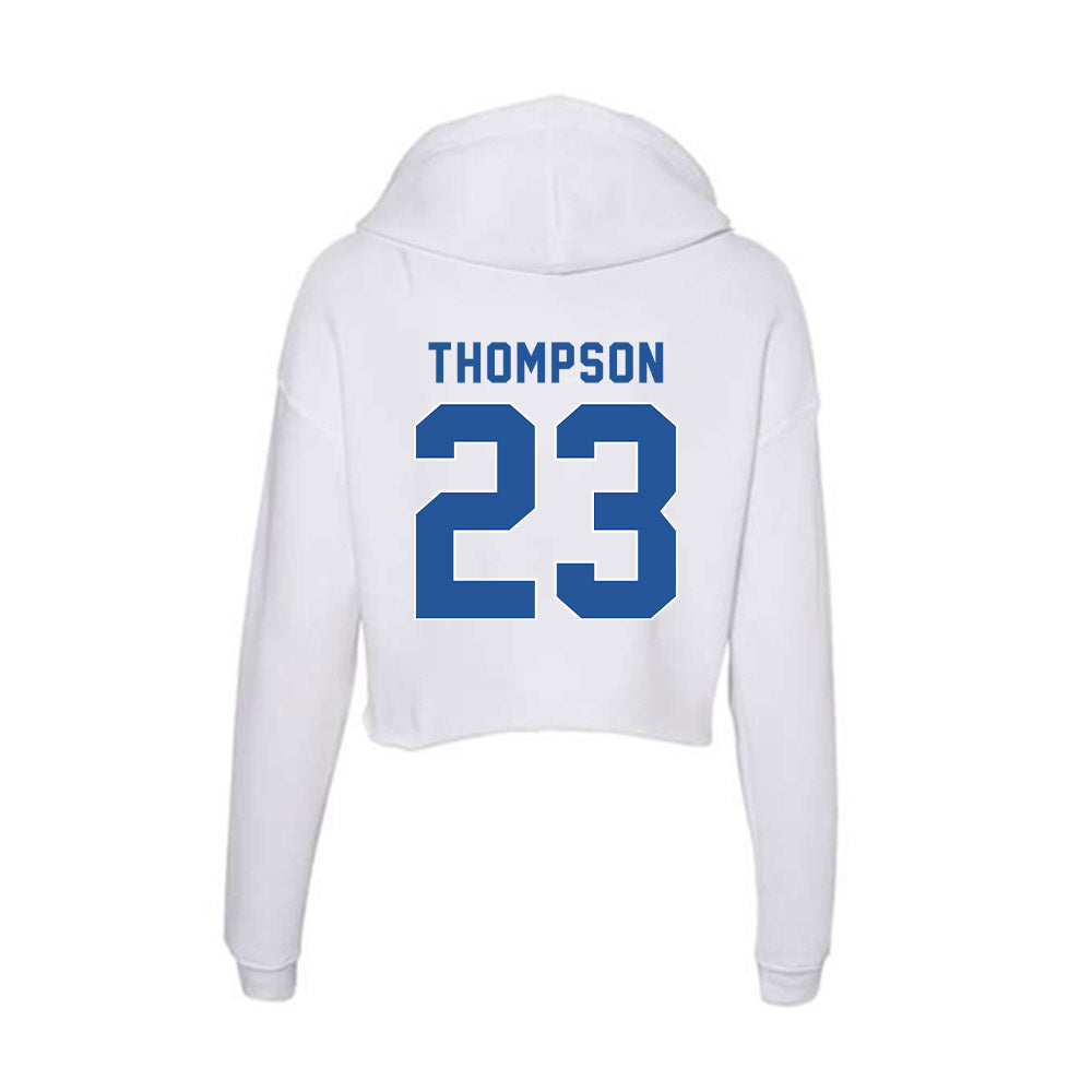 CSU Bakersfield - NCAA Baseball : Brendan Thompson - Women's Crop Fleece Hoodie-1