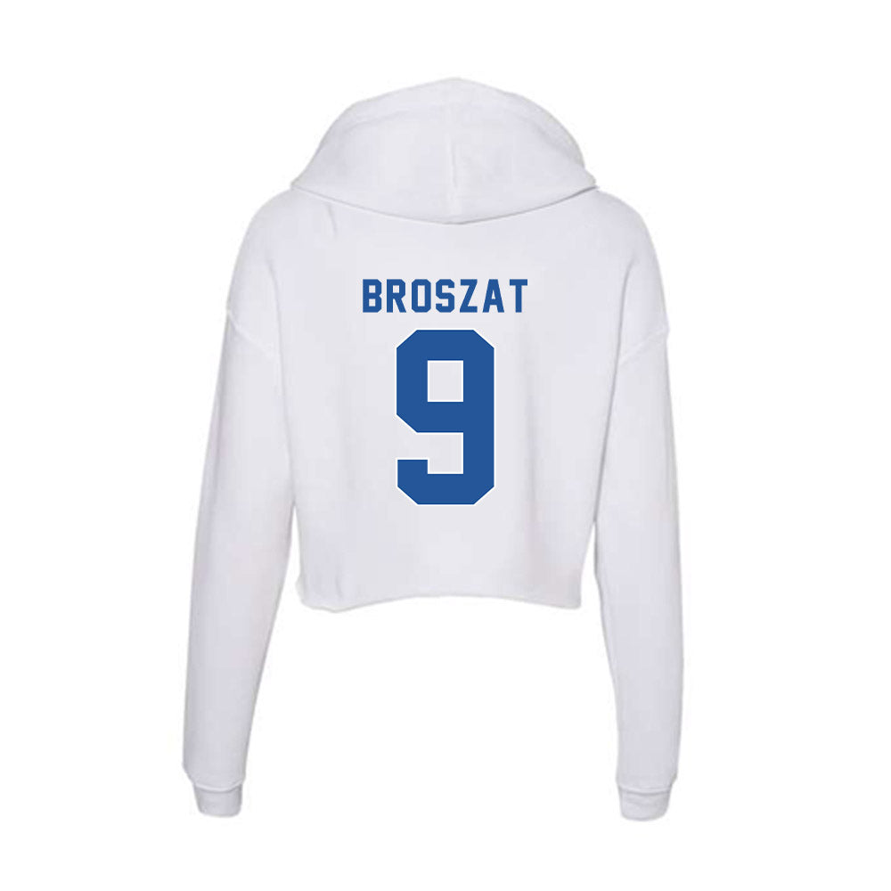CSU Bakersfield - NCAA Women's Volleyball : Nele Broszat - Women's Crop Fleece Hoodie-1
