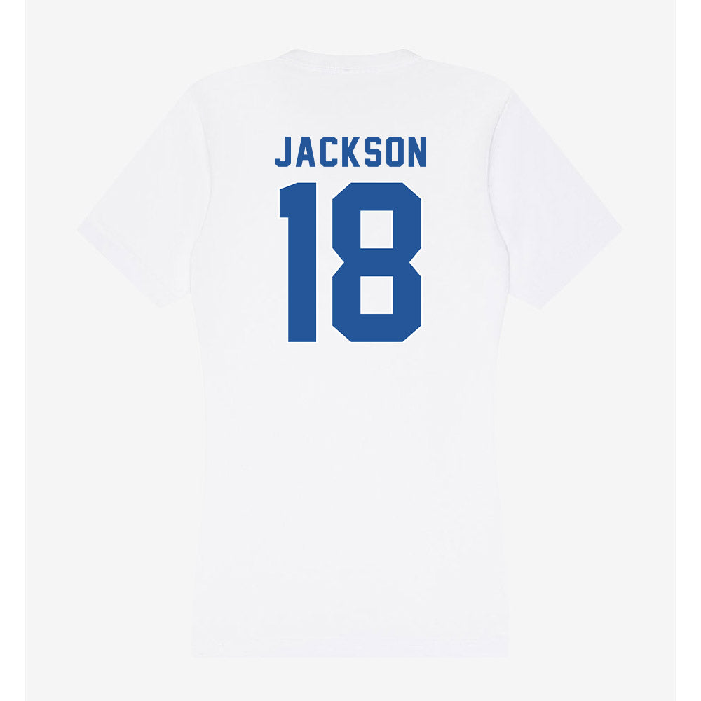 CSU Bakersfield - NCAA Women's Volleyball : Reese Jackson - Women's V-Neck T-Shirt-1