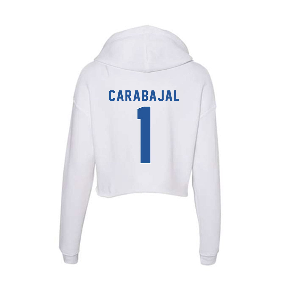 CSU Bakersfield - NCAA Cheerleading : Eliee Carabajal - Women's Crop Fleece Hoodie-1