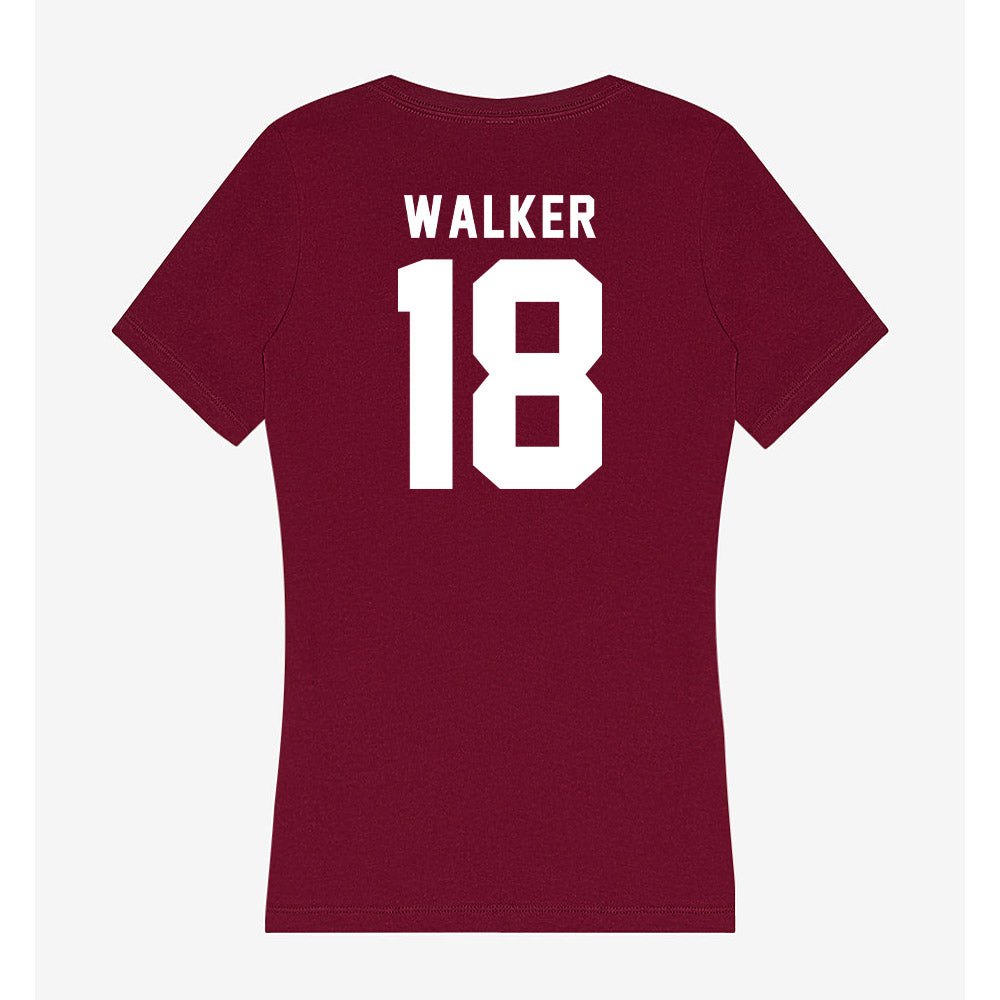 WSU - NCAA Football : Jevon Walker - Women's V-Neck T-Shirt-1