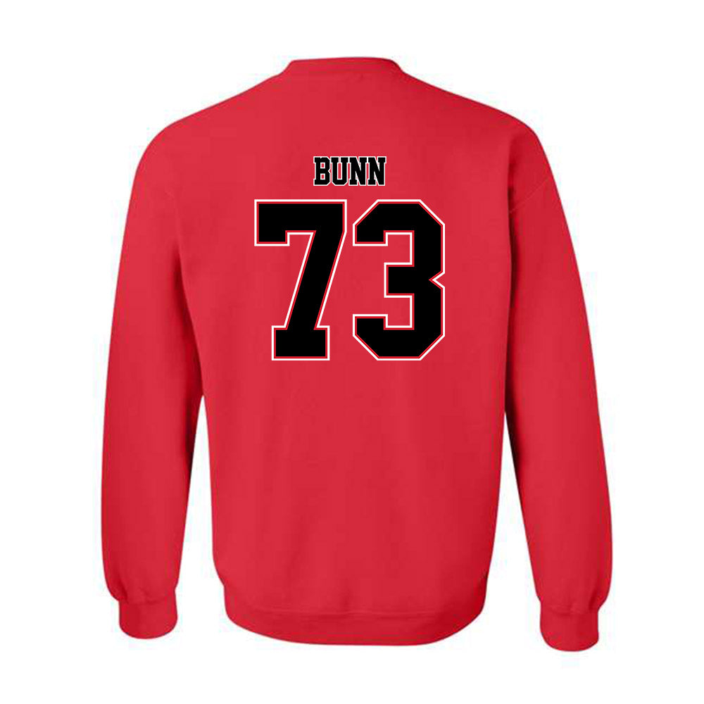 WSSU - NCAA Football : Kobe Bunn - Crewneck Sweatshirt-1