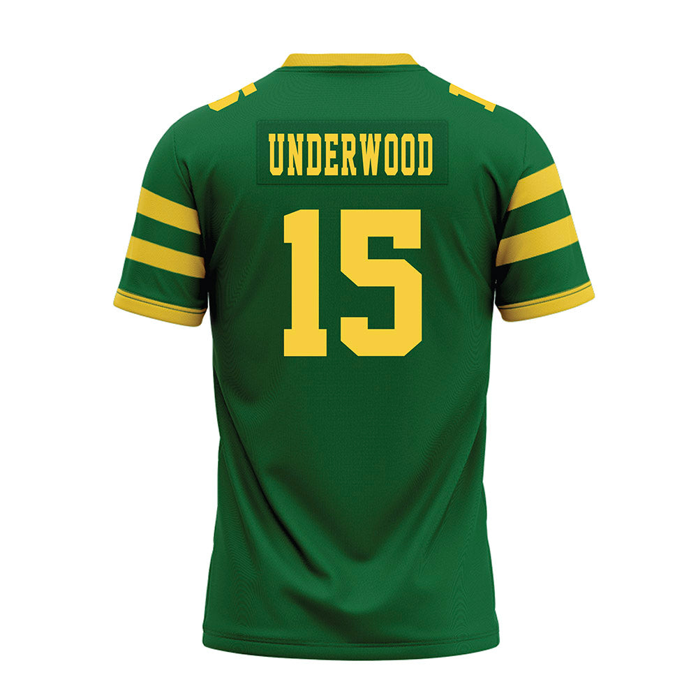 MSSU - NCAA Football : Matthew Underwood - Green Premium Football Jersey-1