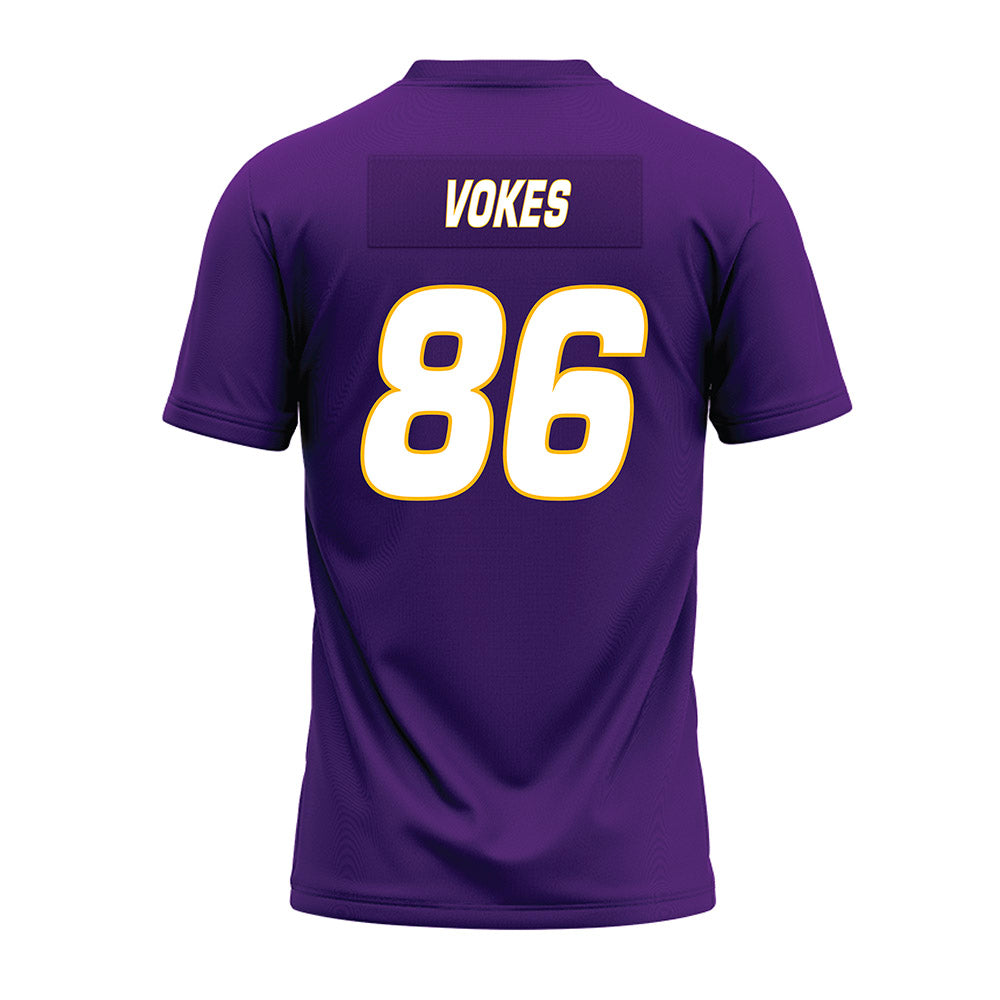 Northern Iowa - NCAA Football : Tiernan Vokes - Premium Football Jersey-1