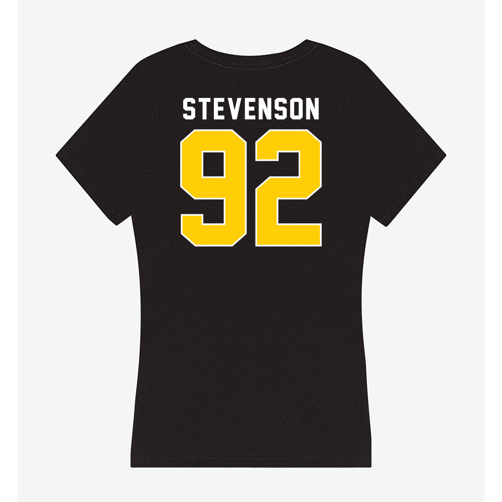 Iowa - NCAA Football : Brice Stevenson - Women's V-Neck T-Shirt-1