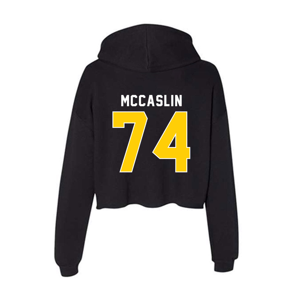 Iowa - NCAA Football : Bodey McCaslin - Women's Crop Fleece Hoodie-1