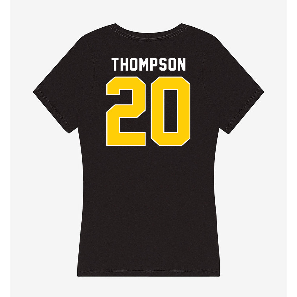 Iowa - NCAA Men's Basketball : Trey Thompson - Women's V-Neck T-Shirt-1