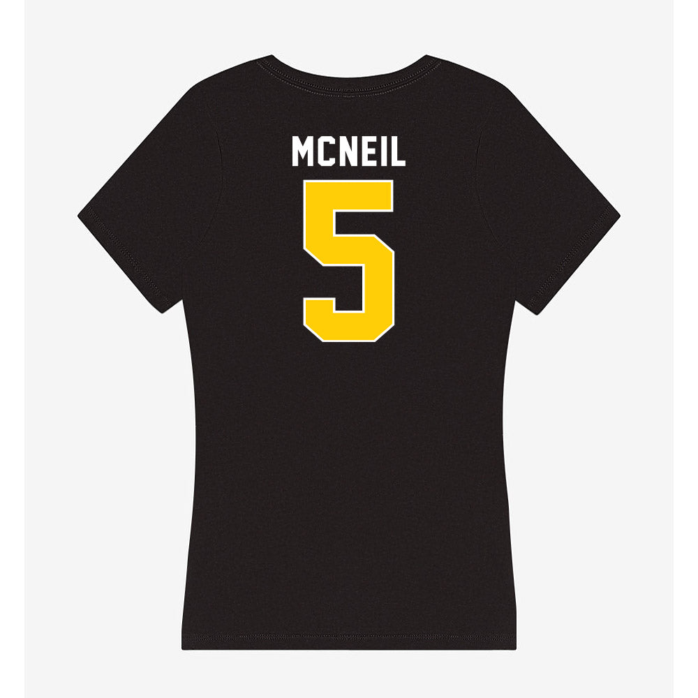 Iowa - NCAA Football : Nathan Mcneil - Women's V-Neck T-Shirt-1