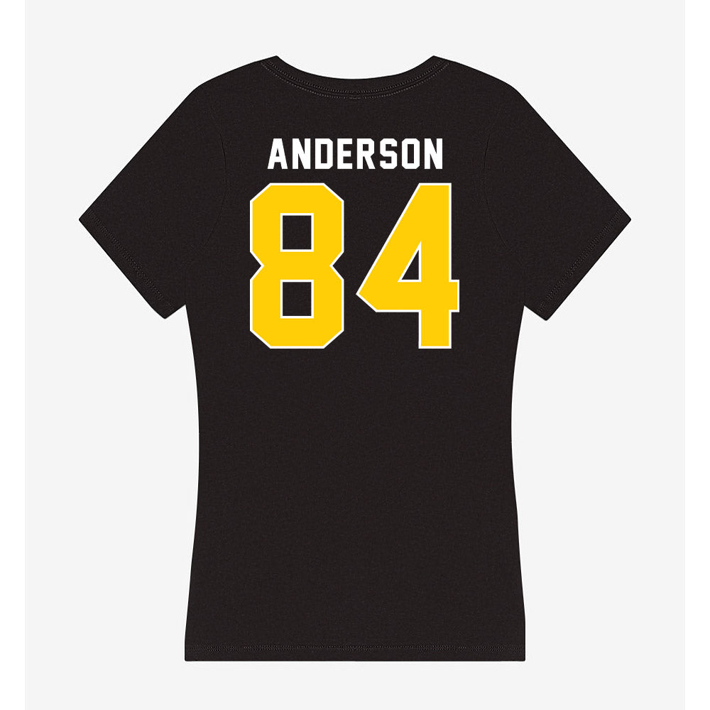 Iowa - NCAA Football : Joseph Anderson - Women's V-Neck T-Shirt-1