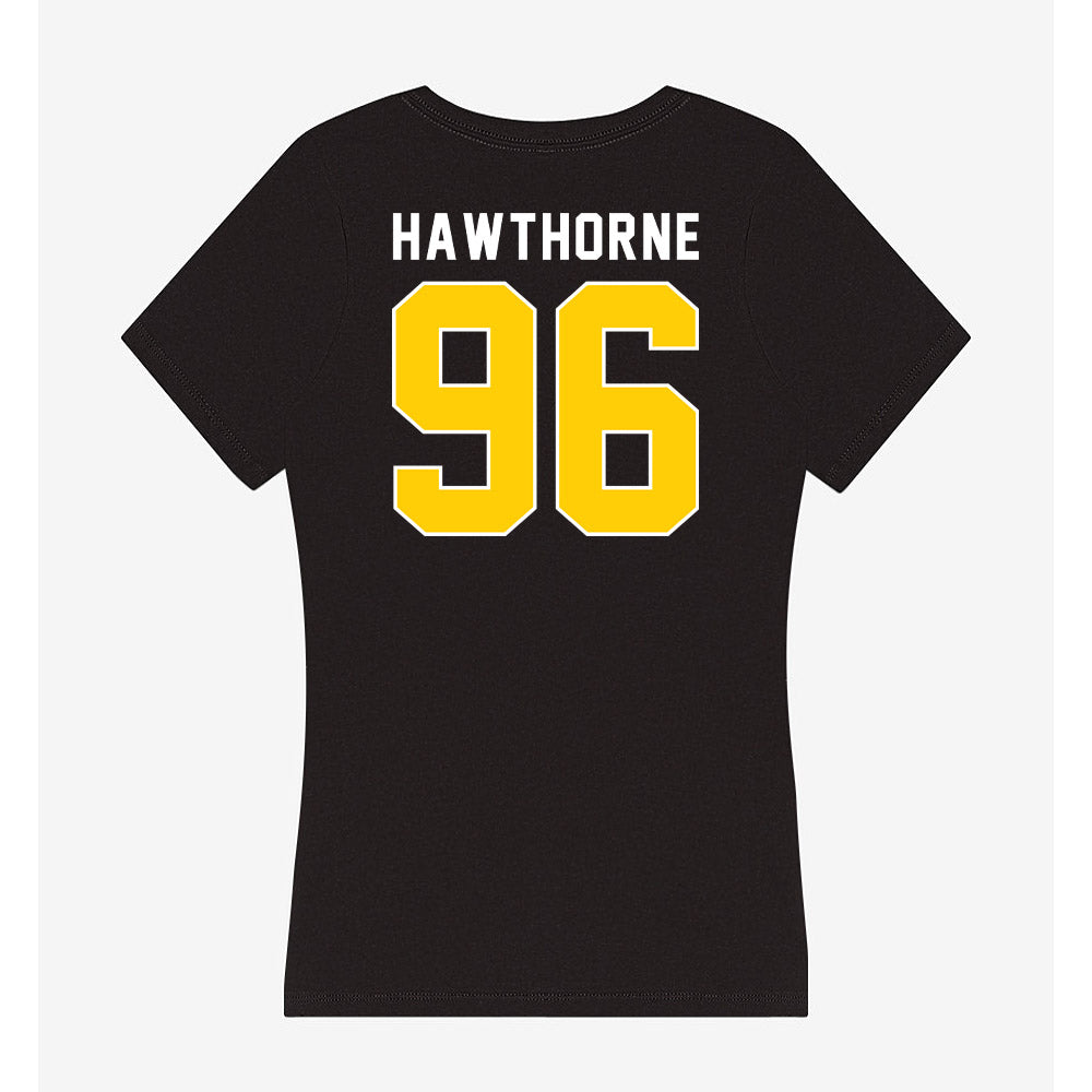 Iowa - NCAA Football : Bryce Hawthorne - Women's V-Neck T-Shirt-1