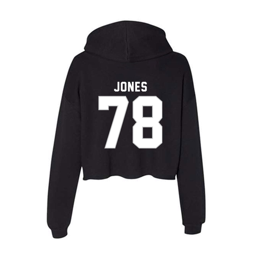 Kentucky - NCAA Football : Cameron Jones - Women's Crop Fleece Hoodie-1