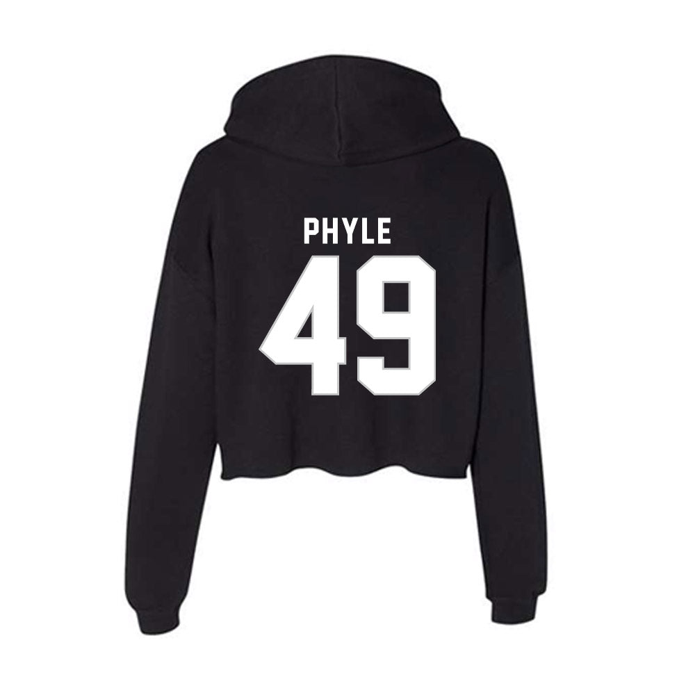 Kentucky - NCAA Football : Wyatt Phyle - Women's Crop Fleece Hoodie-1