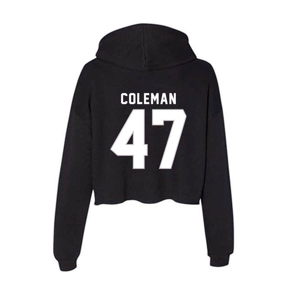 Kentucky - NCAA Baseball : Will Coleman - Women's Crop Fleece Hoodie-1