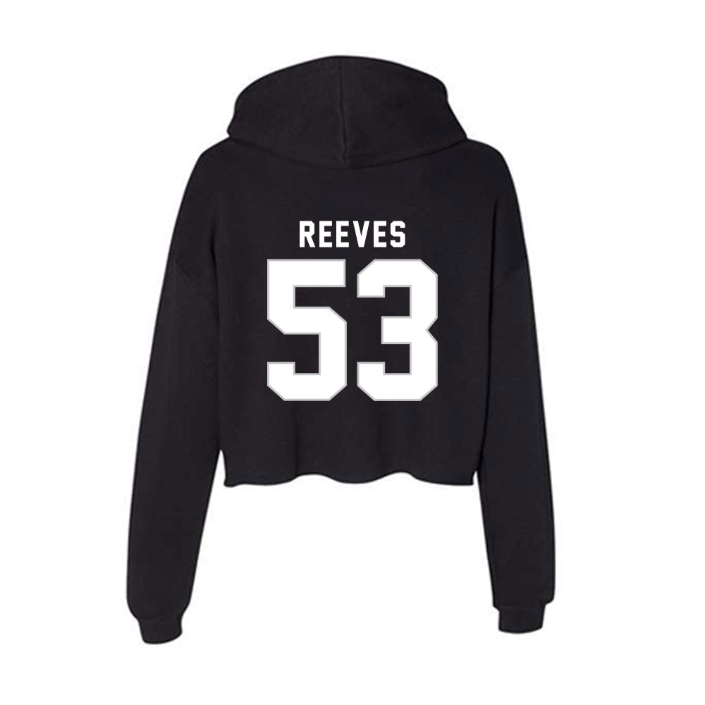 Kentucky - NCAA Football : Ben Reeves - Women's Crop Fleece Hoodie-1