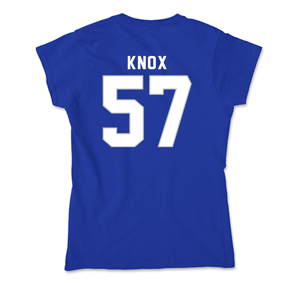 Kentucky - NCAA Football : Jordan Knox - Soft Style Women’s T-Shirt-1