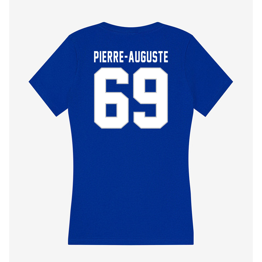 Kentucky - STUNT : Nadia Pierre-Auguste - Women's V-Neck T-Shirt-1