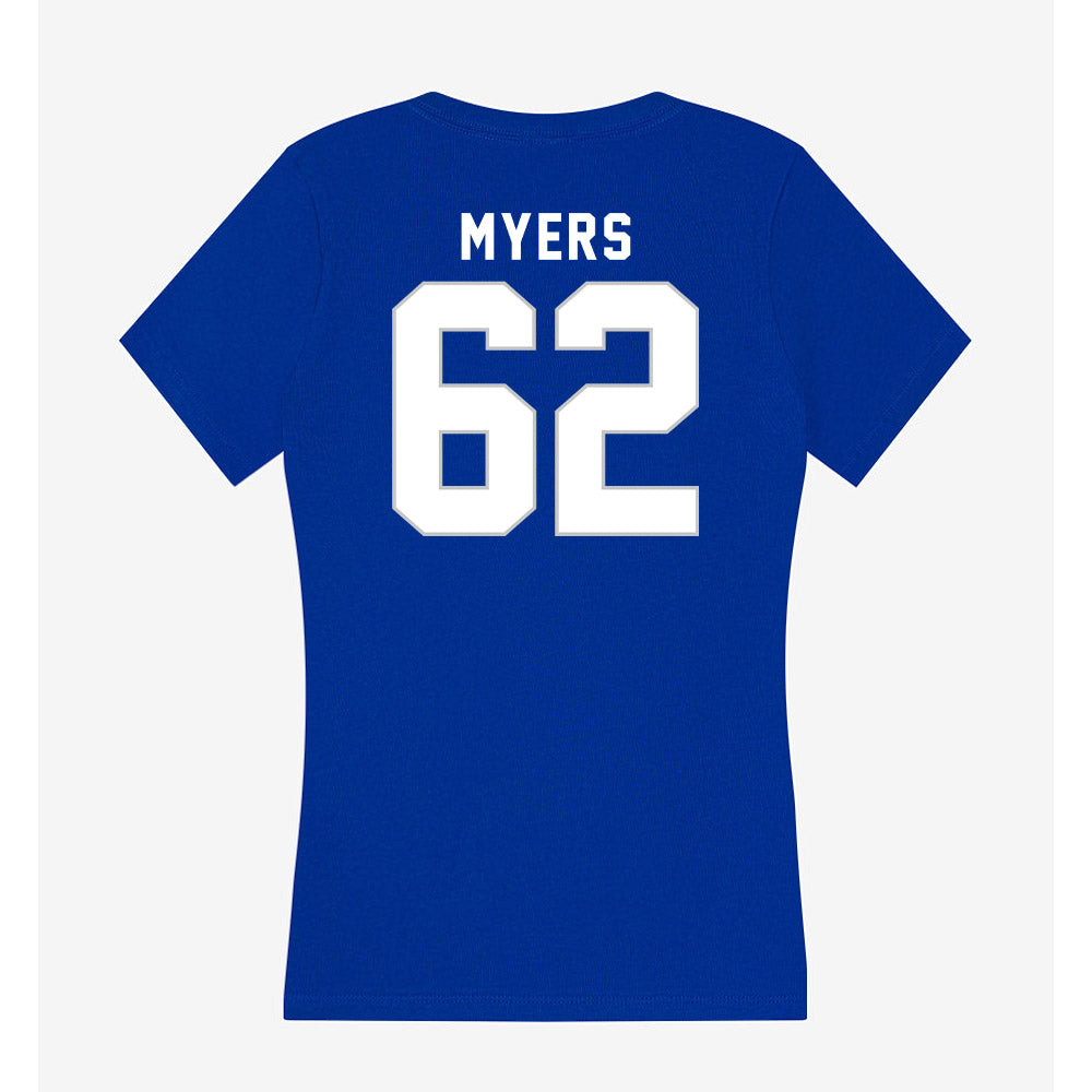 Kentucky - NCAA Football : Ben Myers - Women's V-Neck T-Shirt-1