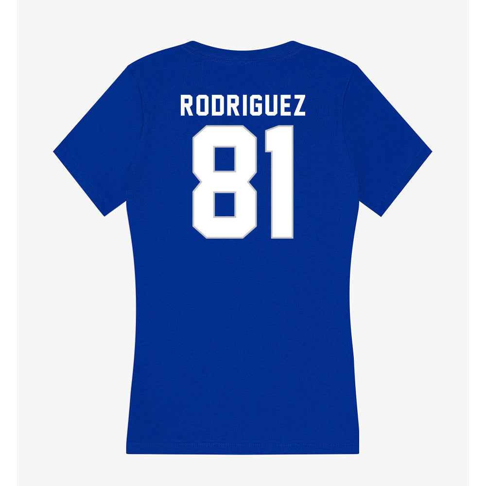 Kentucky - NCAA Football : Willie Rodriguez - Women's V-Neck T-Shirt-1