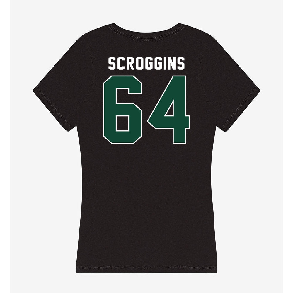 Miami - NCAA Football : Ralph Scroggins - Women's V-Neck T-Shirt-1