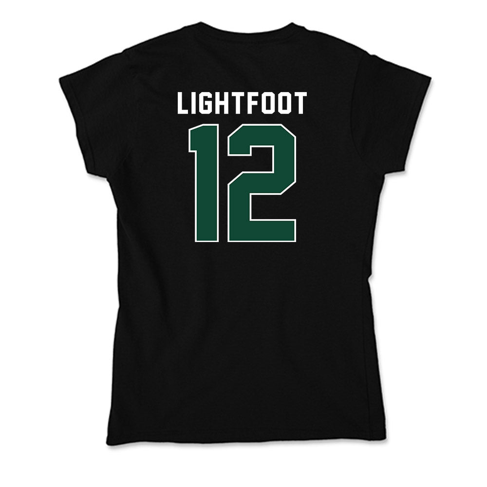 Miami - NCAA Football : Marquise Lightfoot - Soft Style Women’s T-Shirt-1