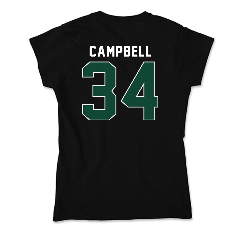 Miami - NCAA Football : Jordan Campbell - Soft Style Women’s T-Shirt-1