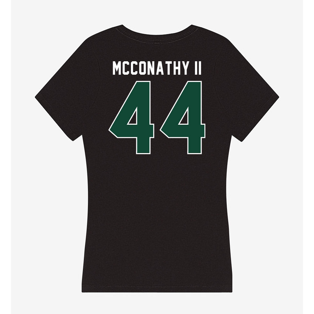 Miami - NCAA Football : Cole McConathy II - Women's V-Neck T-Shirt-1