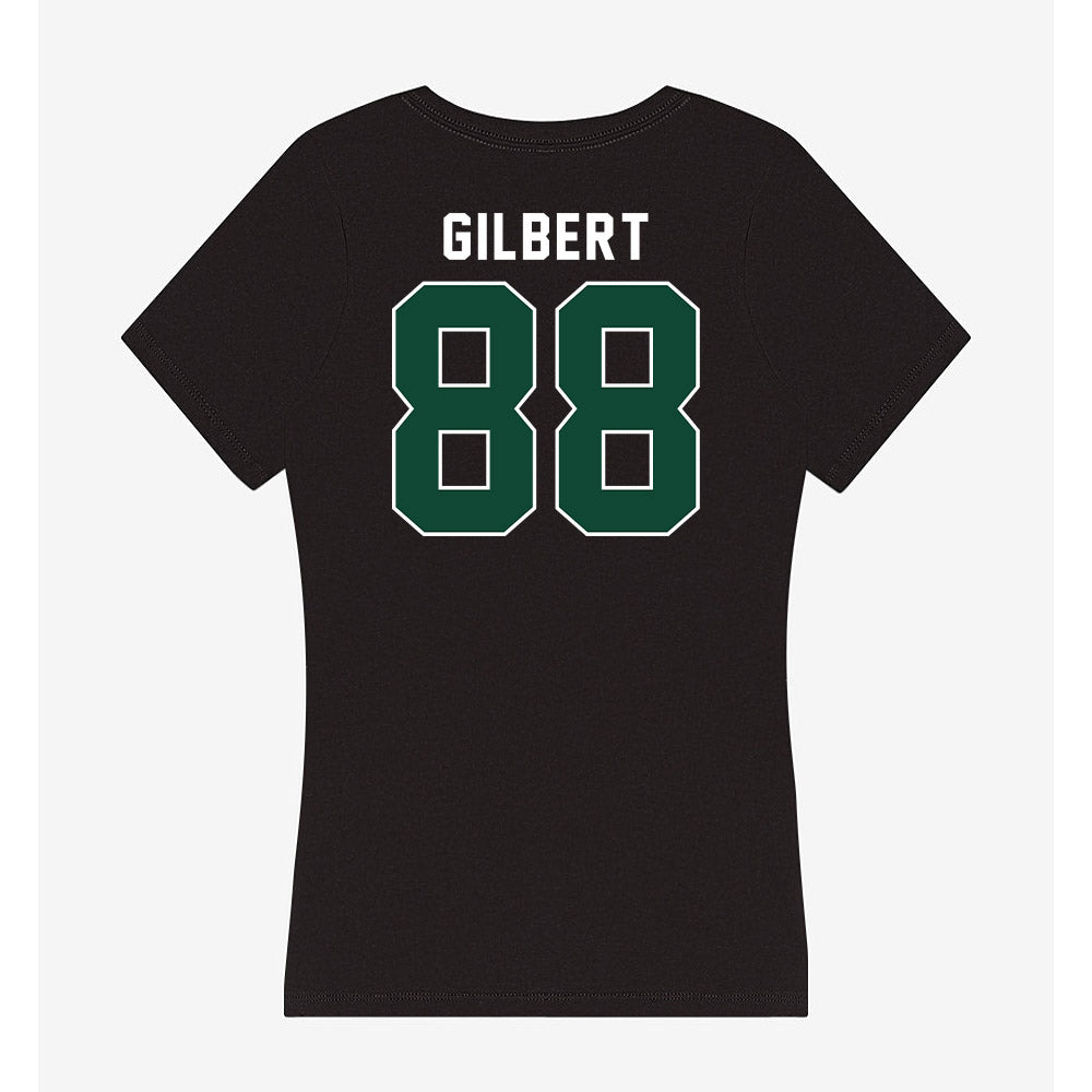 Miami - NCAA Football : Luka Gilbert - Women's V-Neck T-Shirt-1
