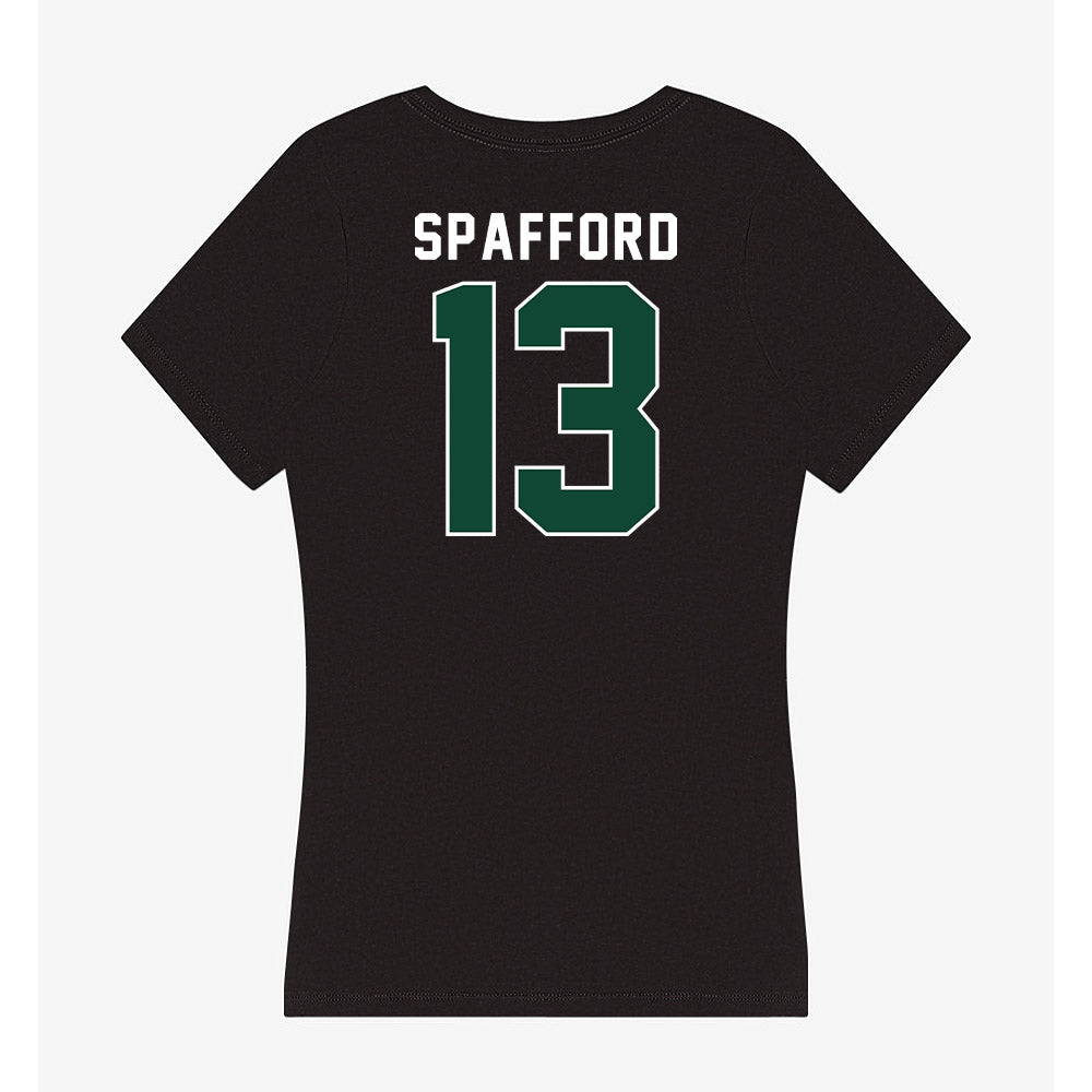 Miami - NCAA Football : Vance Spafford - Women's V-Neck T-Shirt-1