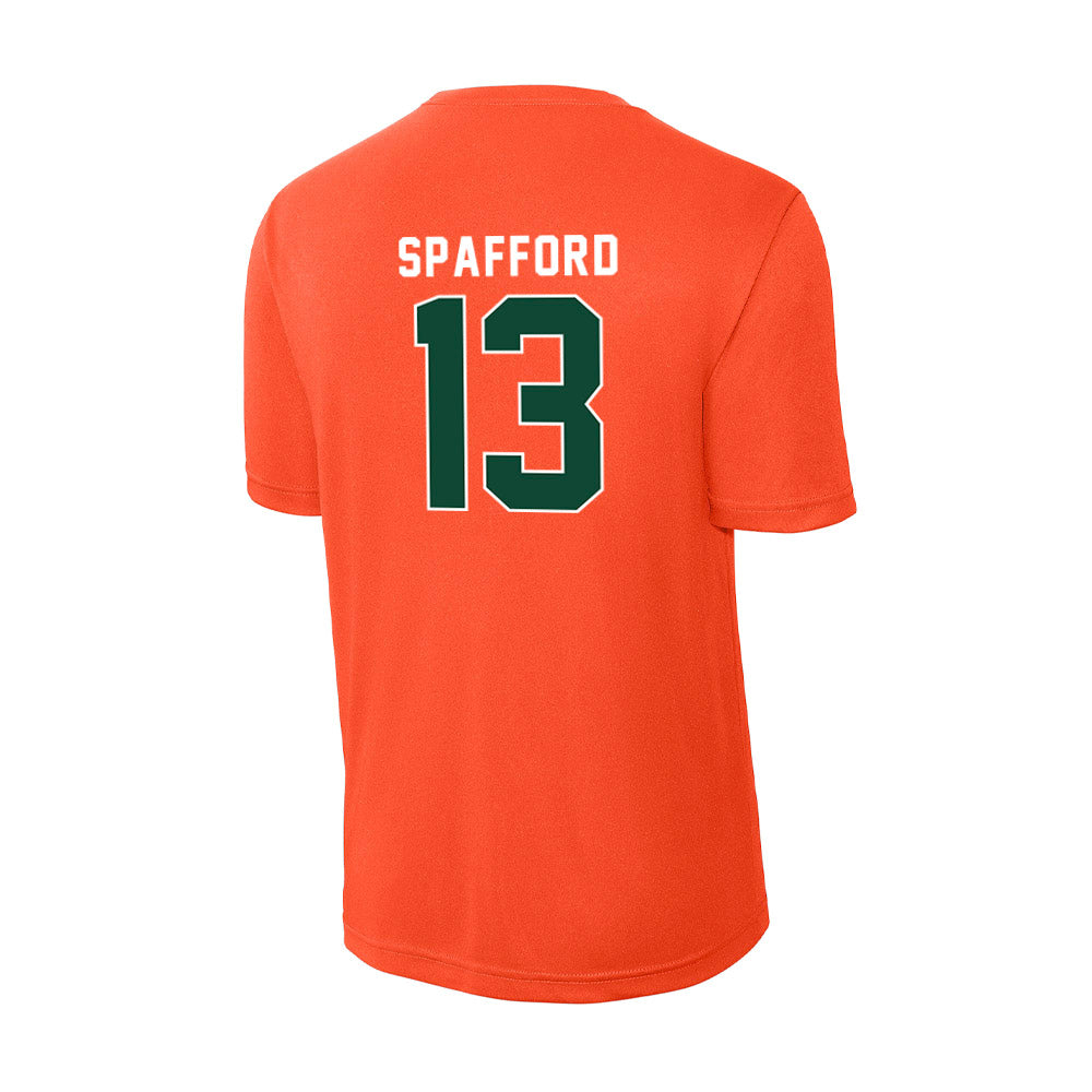 Miami - NCAA Football : Vance Spafford - Activewear T-Shirt-1