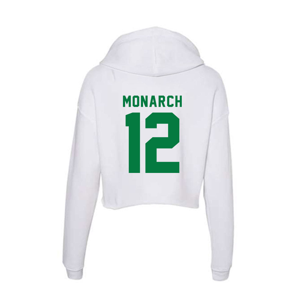 Oregon - NCAA Acrobatics & Tumbling : Samantha Monarch - Women's Crop Fleece Hoodie-1