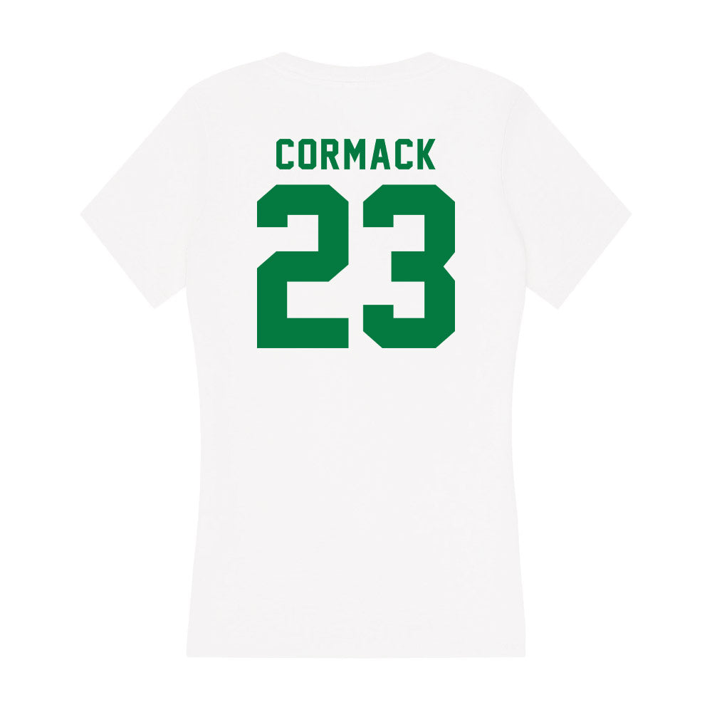 Oregon - NCAA Women's Soccer : Carly Ann Cormack - Women's V-Neck T-Shirt-1