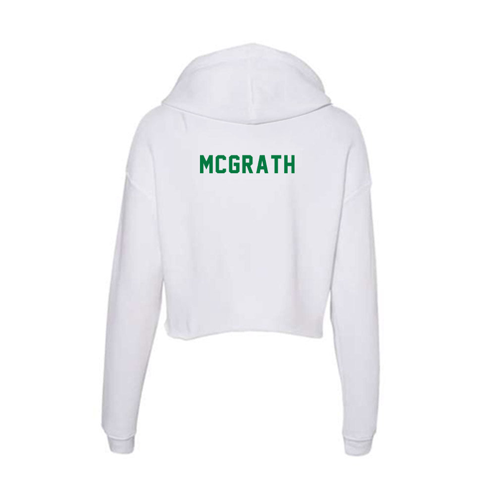 Oregon - NCAA Beach Volleyball : Mia Mcgrath - Women's Crop Fleece Hoodie-1
