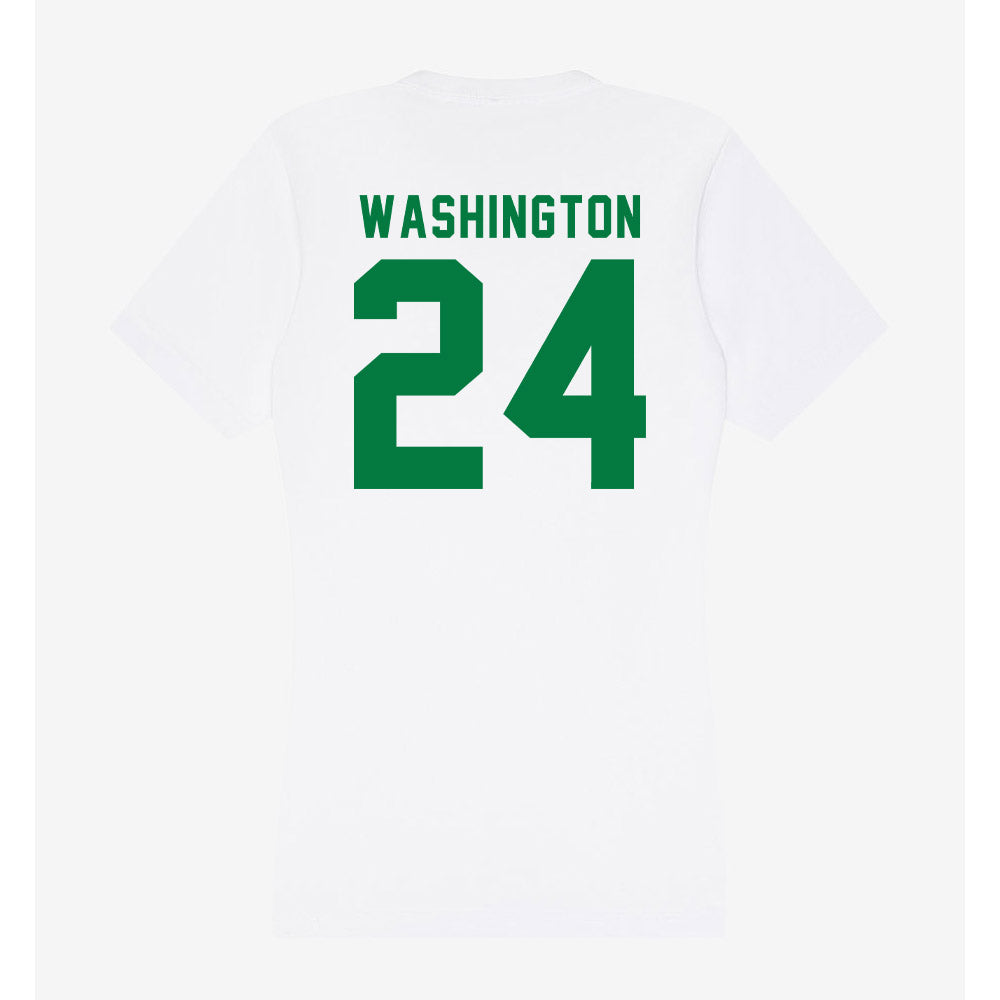 Oregon - NCAA Football : Jett Washington - Women's V-Neck T-Shirt-1