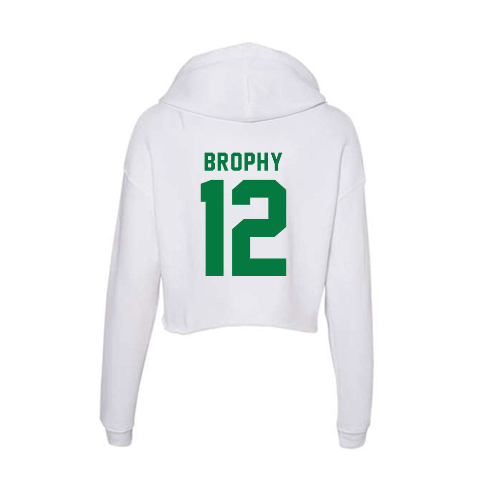 Oregon - NCAA Women's Soccer : Camille Brophy - Women's Crop Fleece Hoodie-1