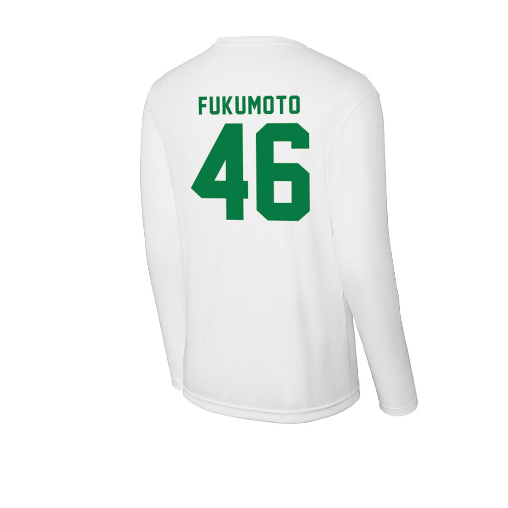 Oregon - NCAA Women's Volleyball : Natalie Fukumoto - Activewear Long Sleeve T-Shirt-1