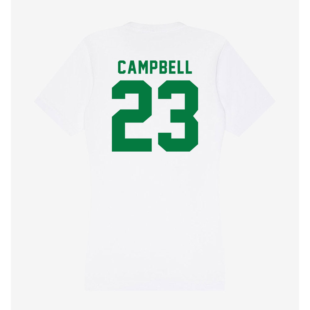 Oregon - NCAA Beach Volleyball : Addison Campbell - Women's V-Neck T-Shirt-1