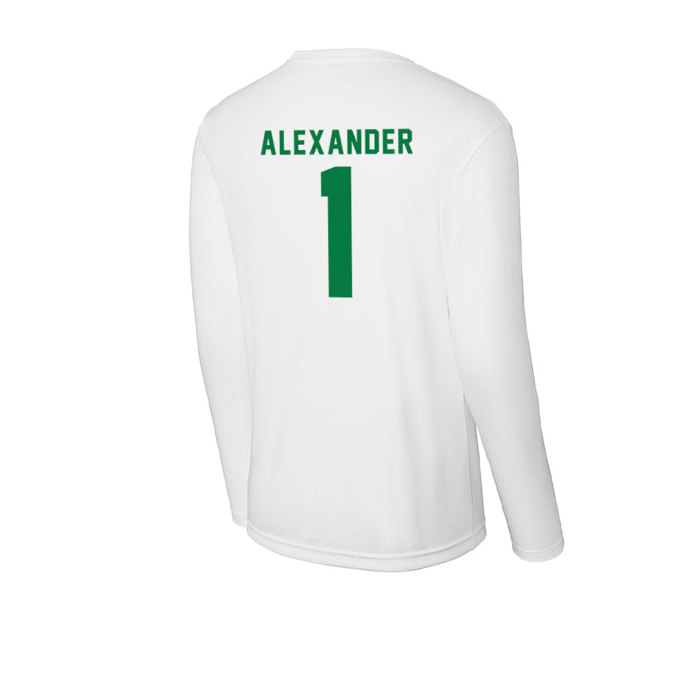 Oregon - NCAA Football : Bear Alexander - Activewear Long Sleeve T-Shirt-1
