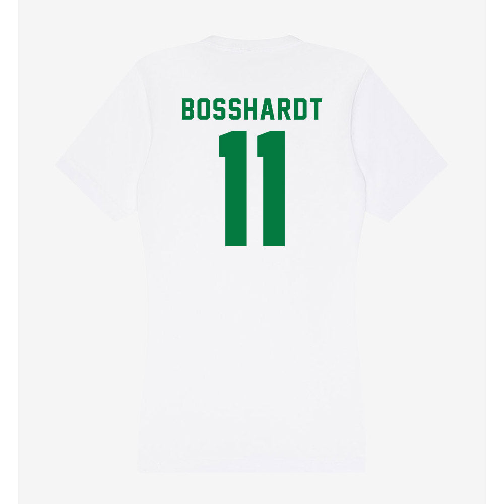 Oregon - NCAA Women's Lacrosse : Keighley Bosshardt - Women's V-Neck T-Shirt-1