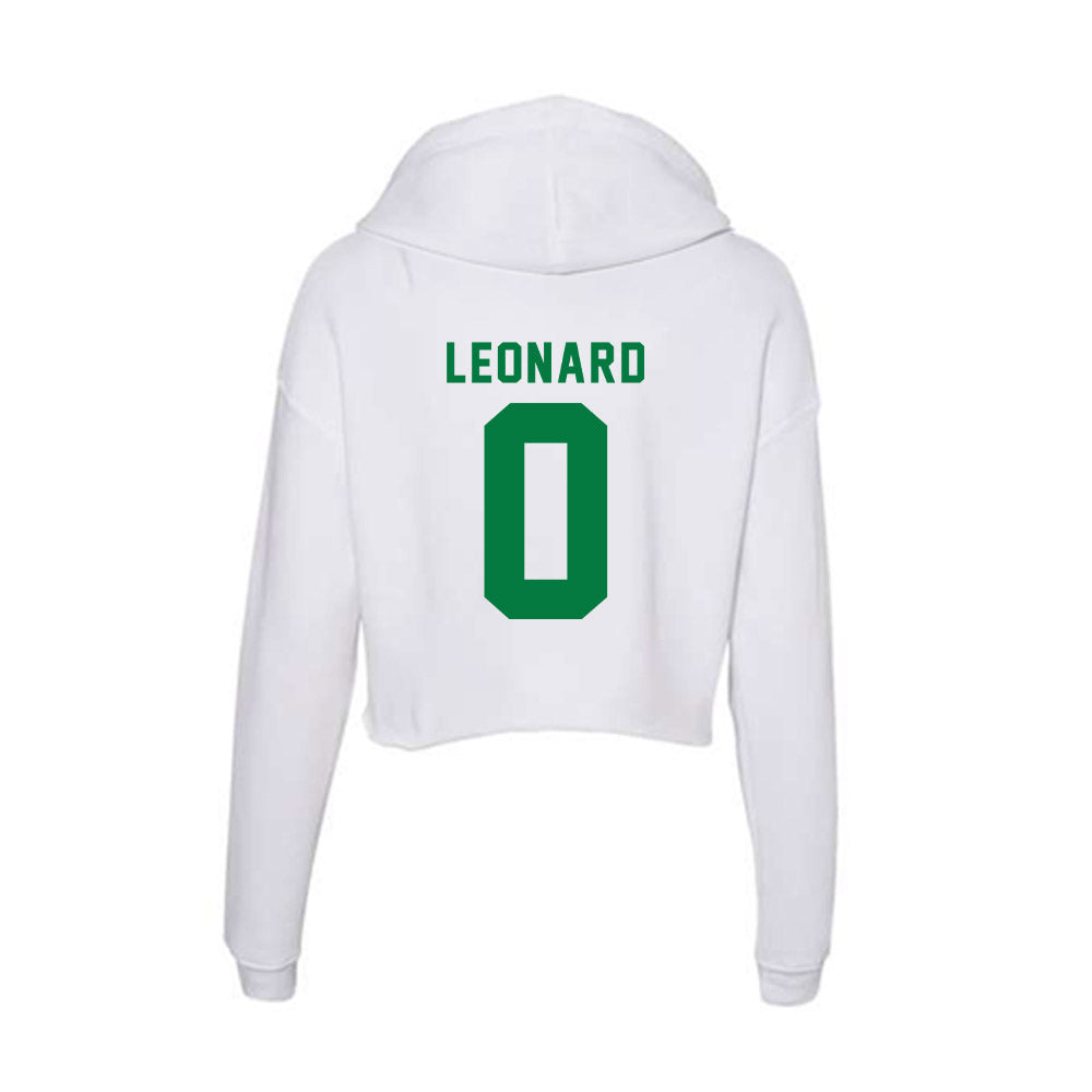 Oregon - NCAA Women's Soccer : Makeli Leonard - Women's Crop Fleece Hoodie-1